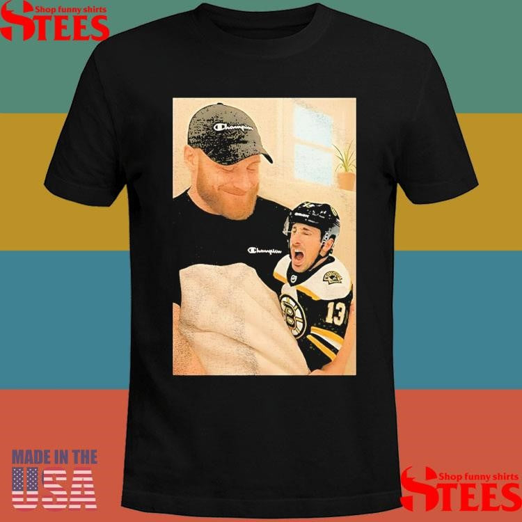 Sam Bennett Holding A Crying Marchand T-shirt