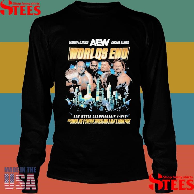 Samoa Joe Vs Hangman Adam Page Vs Swerve Strickland Vs Mjf T-shirt