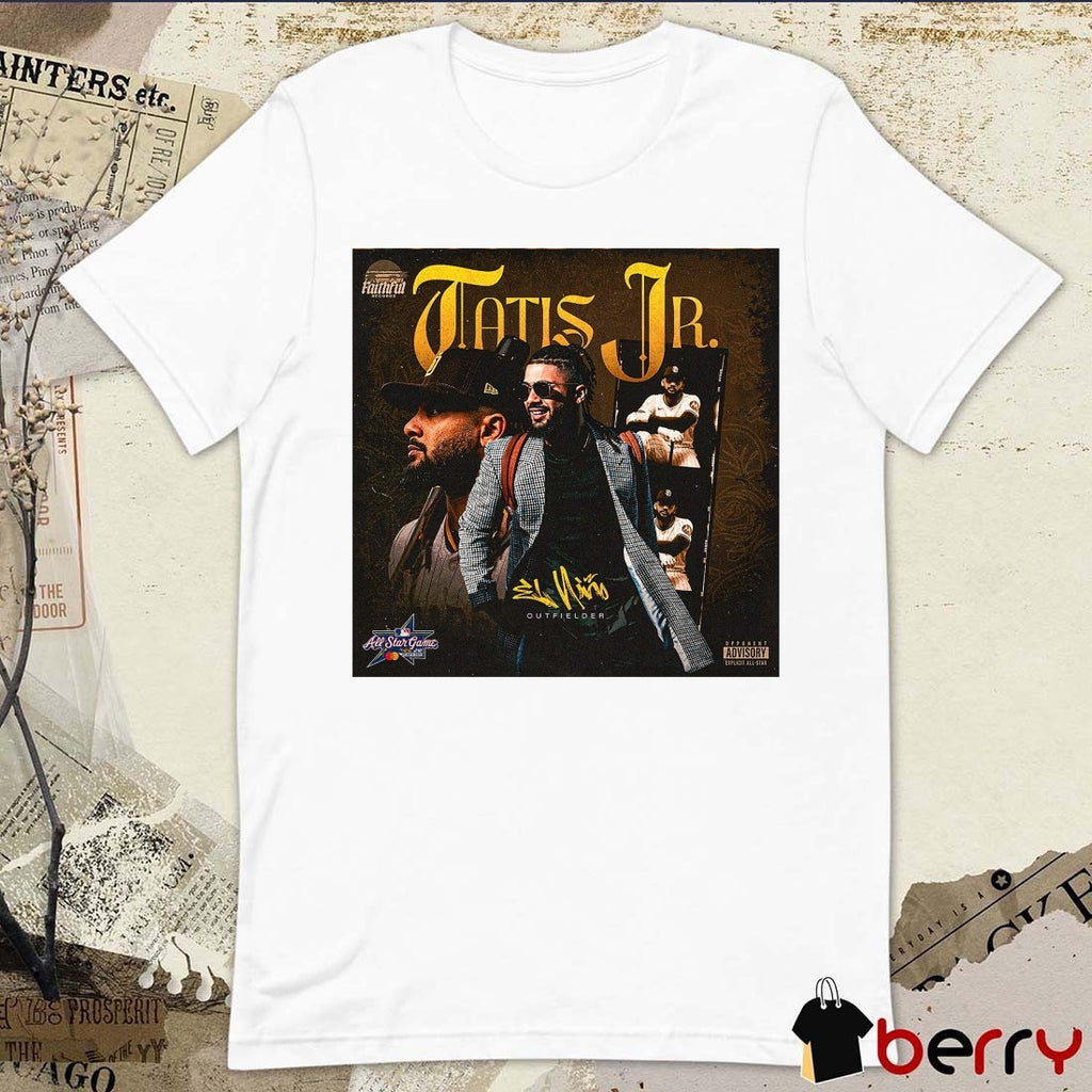 San Diego Padres Fernando Tatis Jr El Niño Outfielder MLB All-Star Game Faithful Records Poster t-shirt