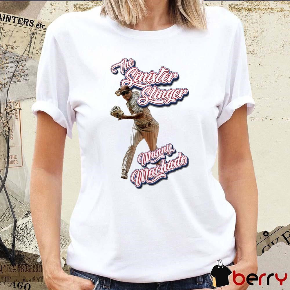 San Diego Padres The Sinister Slinger Manny Machado t-shirt