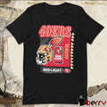 San Francisco 49ers NFL Faithful Bud Light 2024 t-shirt