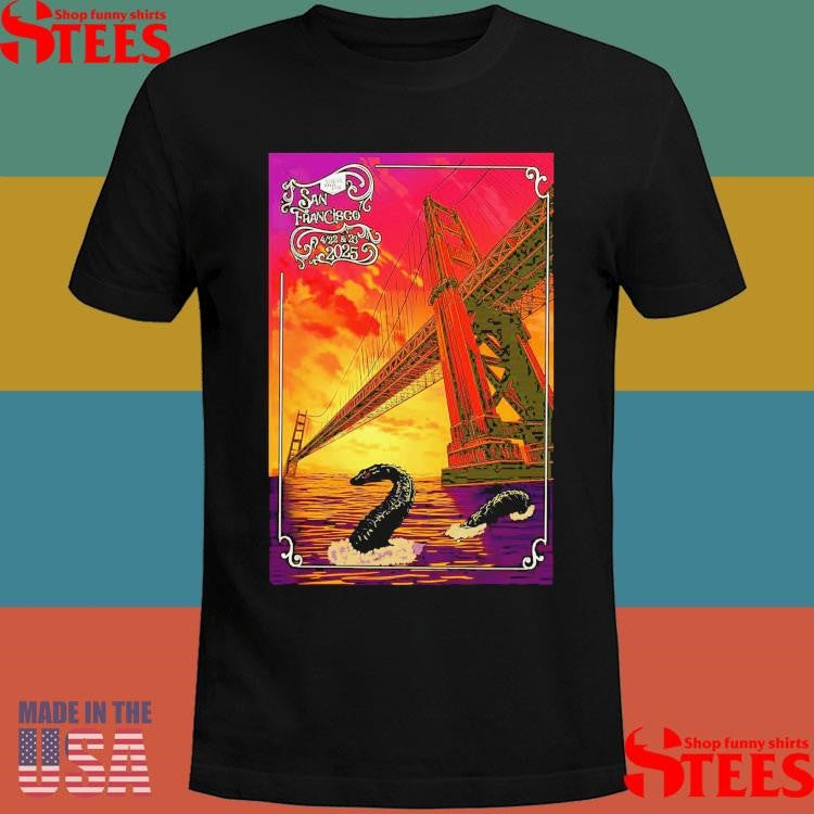 San Trancisco Spring Tour Apr 22 & 23 2025 Shirts
