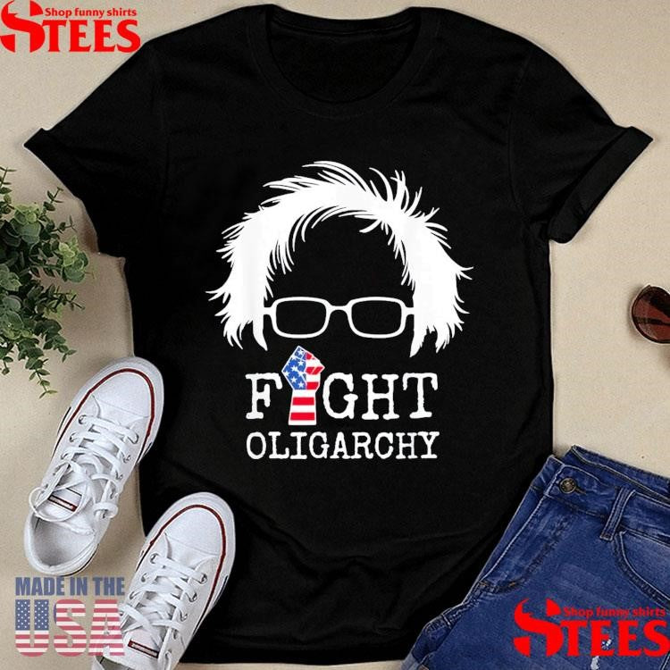 Sanders And Aoc Freedom Us Anti Trump Fight Oligarchy Shirts