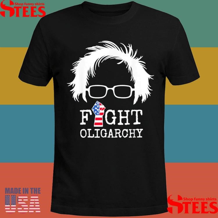 Sanders And Aoc Freedom Us Anti Trump Fight Oligarchy Shirts