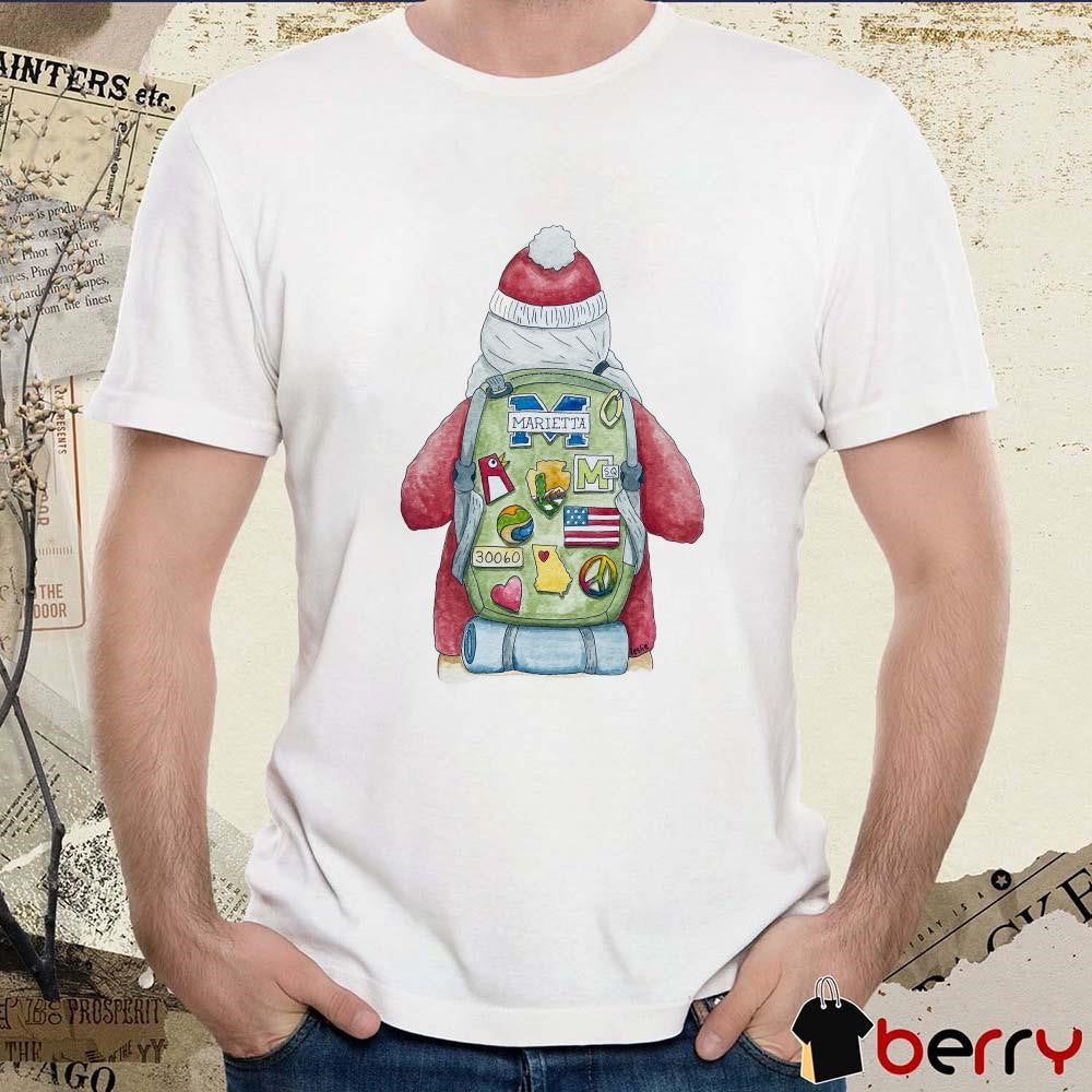 Santa Marietta 30060 Paint Merry Christmas 2024 t-shirt