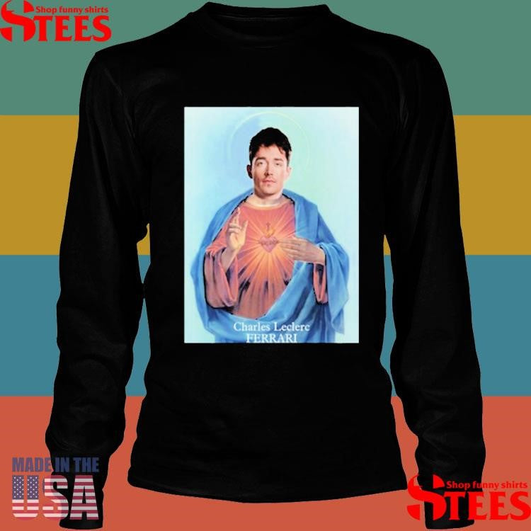 Santino Charles Leclerc Ferrari Shirts