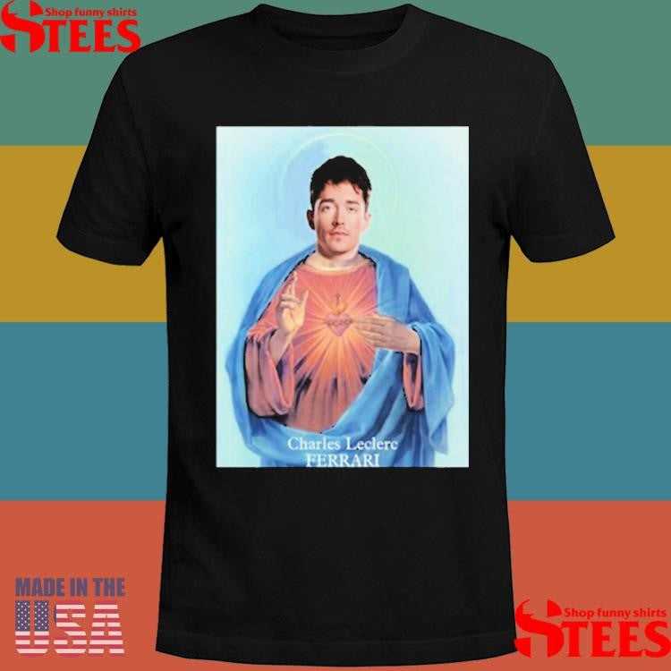 Santino Charles Leclerc Ferrari Shirts