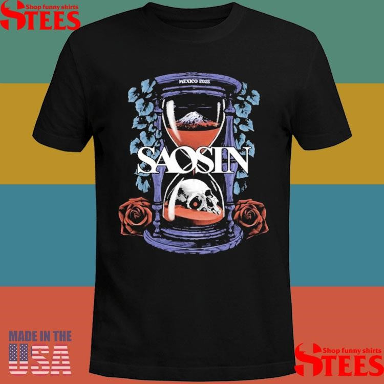Saosin Jun 7 2025 Monterrey Mexico Shirts