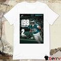 Saquon Barkley 198 Scrimmage Yards 2 Touchdowns Philadelphia Eagles NFL Poster t-shirt