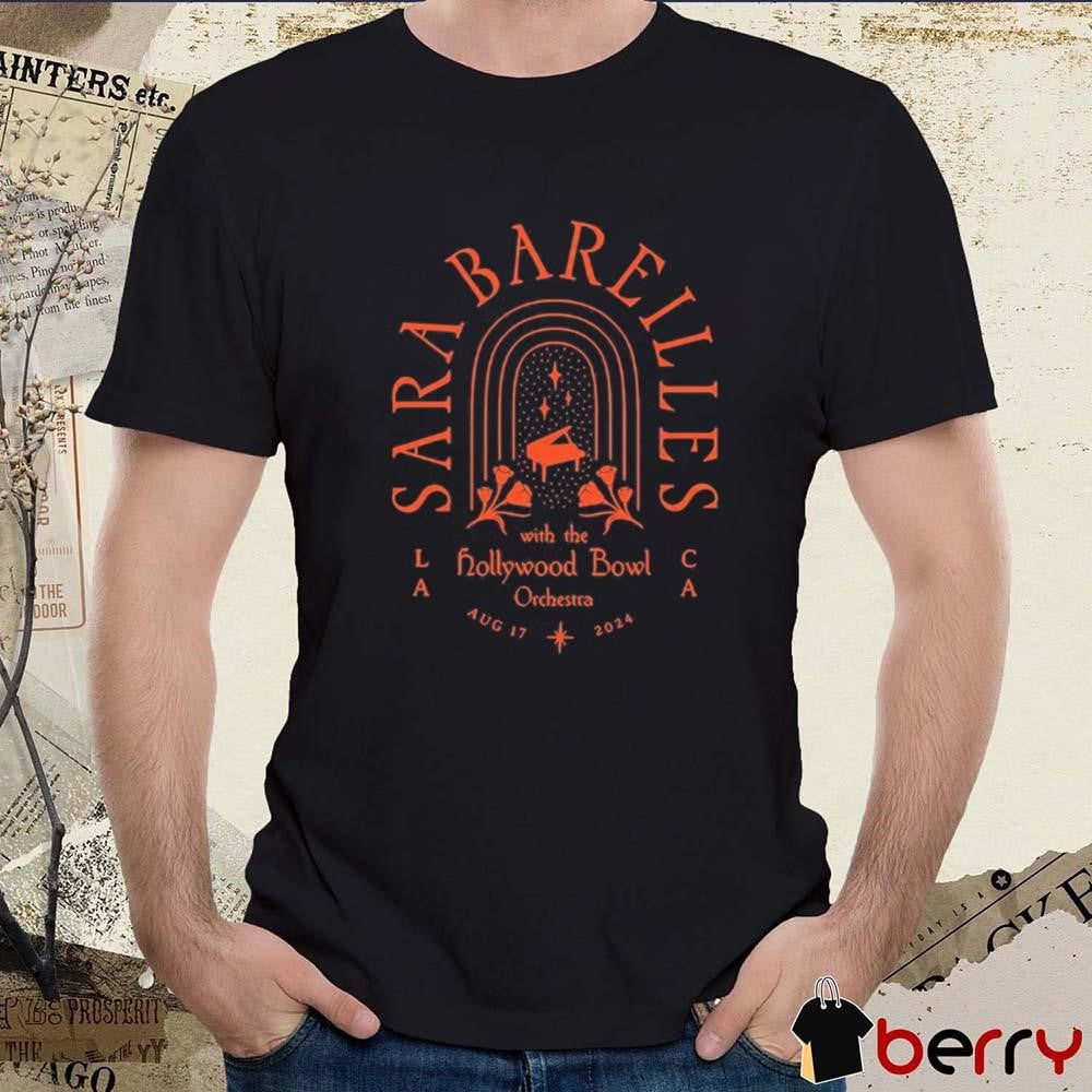 Sara Bareilles With The Hollywood Bowl Orchestra 2024 t-shirt