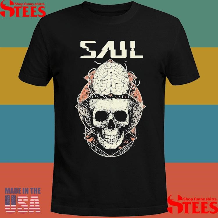 Saul A Million Miles Brain Skull Shirts
