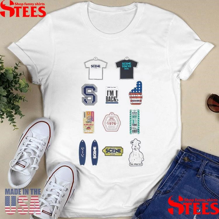 Scene By Ice Fire Keychain Blind Box Shirts