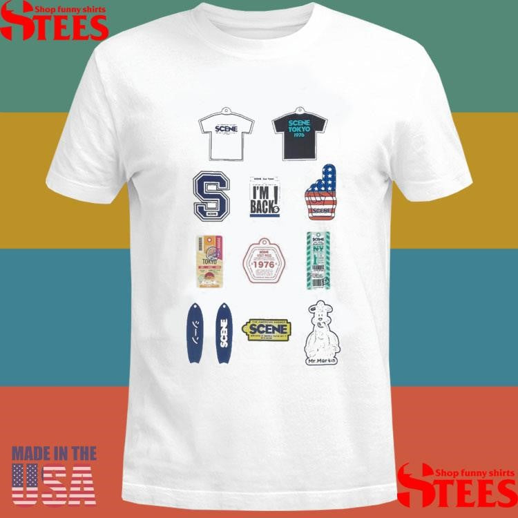 Scene By Ice Fire Keychain Blind Box Shirts