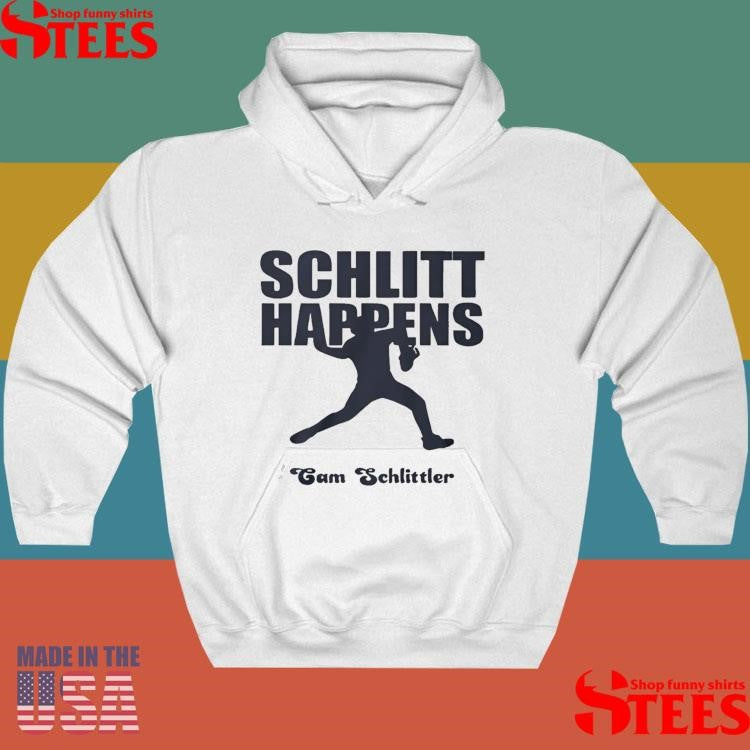 Schlitt Happens Cam Schlittler T-shirt
