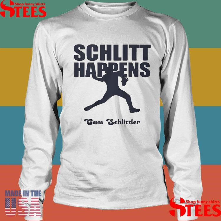Schlitt Happens Cam Schlittler T-shirt