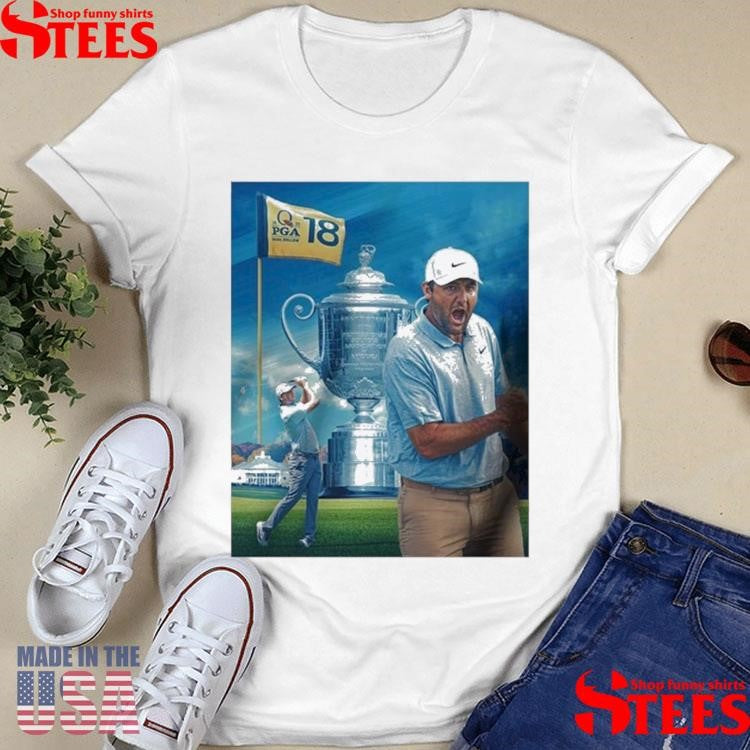 Scottie Scheffler Wins His First Ever Pga Championship His Third Career Major Title Shirts
