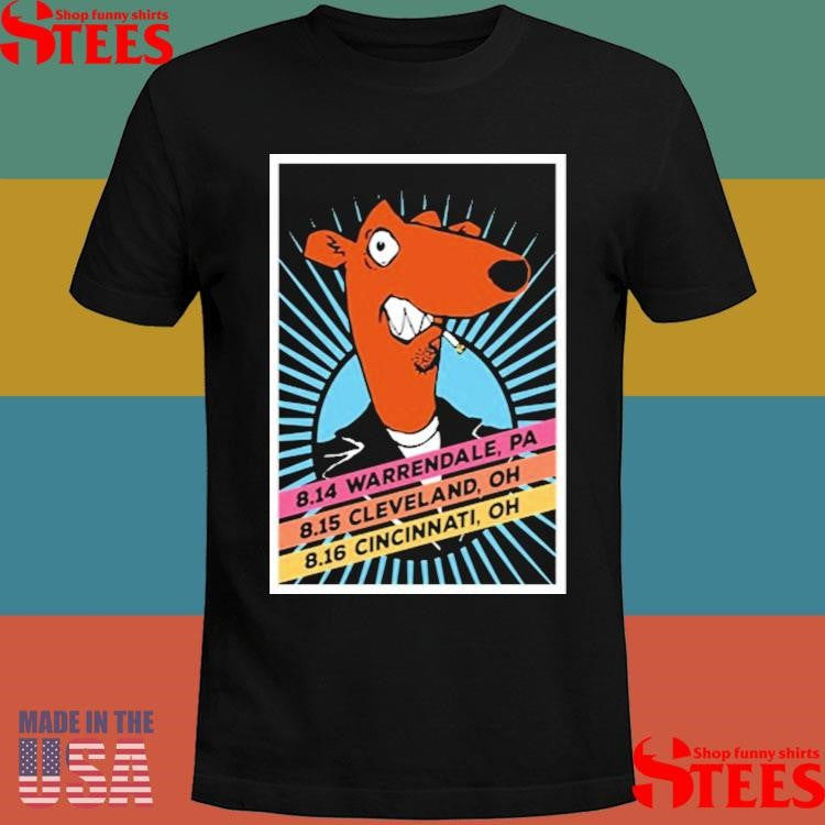 Screeching Weasel Pittsburgh Cleveland And Cincinnati 2025 T-shirts