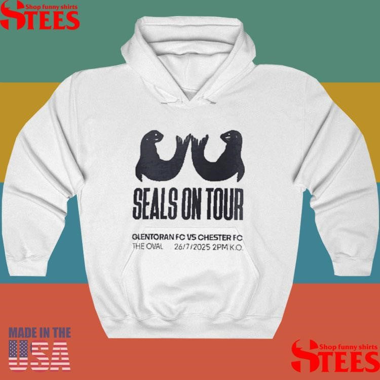 Seals On Tour Glentoran Fc Vs Chester Fc T-shirt