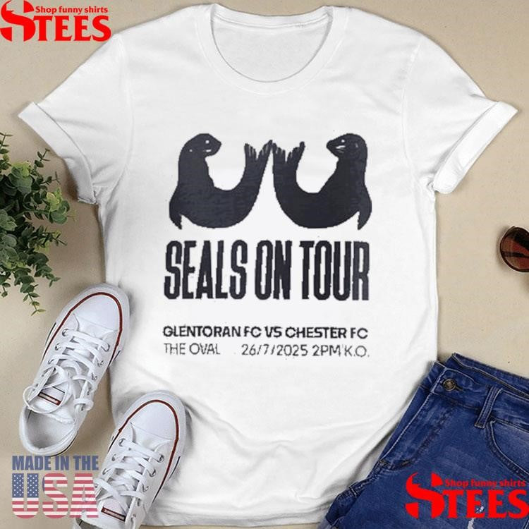 Seals On Tour Glentoran Fc Vs Chester Fc T-shirt