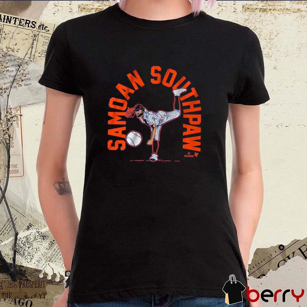 Sean Manaea Samoan Southpaw New York Mets MLB t-shirt