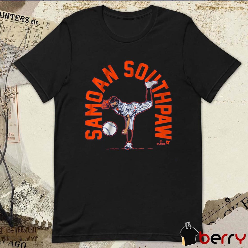 Sean Manaea Samoan Southpaw New York Mets MLB t-shirt