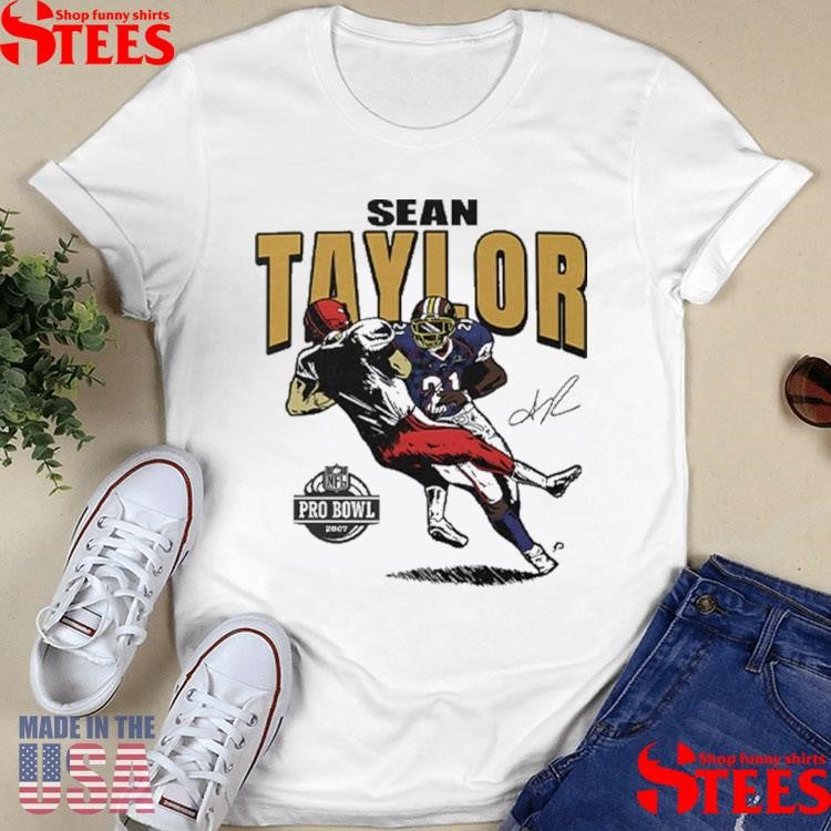 Sean Taylor Washington Commanders 2007 Pro Bowl Caricature Shirts