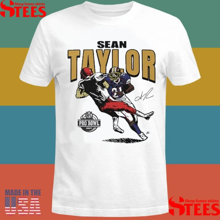 Sean Taylor Washington Commanders 2007 Pro Bowl Caricature Shirts