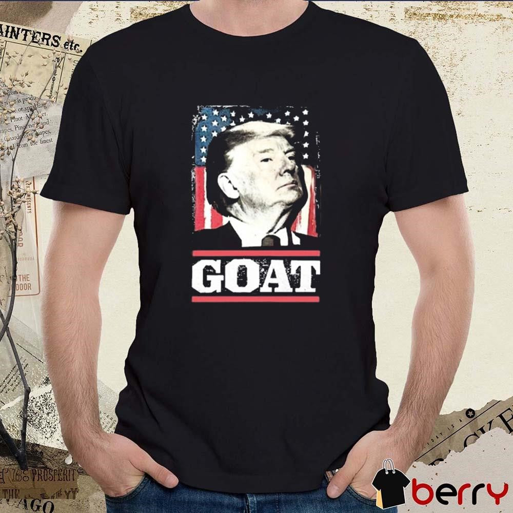 Sean Whale Wearing Donald Trump Goat Vintage Retro President America 47th t-shirt