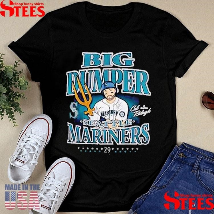 Seattle Mariners X Cal Raleigh Champ Tridents Up Special T-Shirt