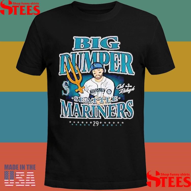 Seattle Mariners X Cal Raleigh Champ Tridents Up Special T-Shirt