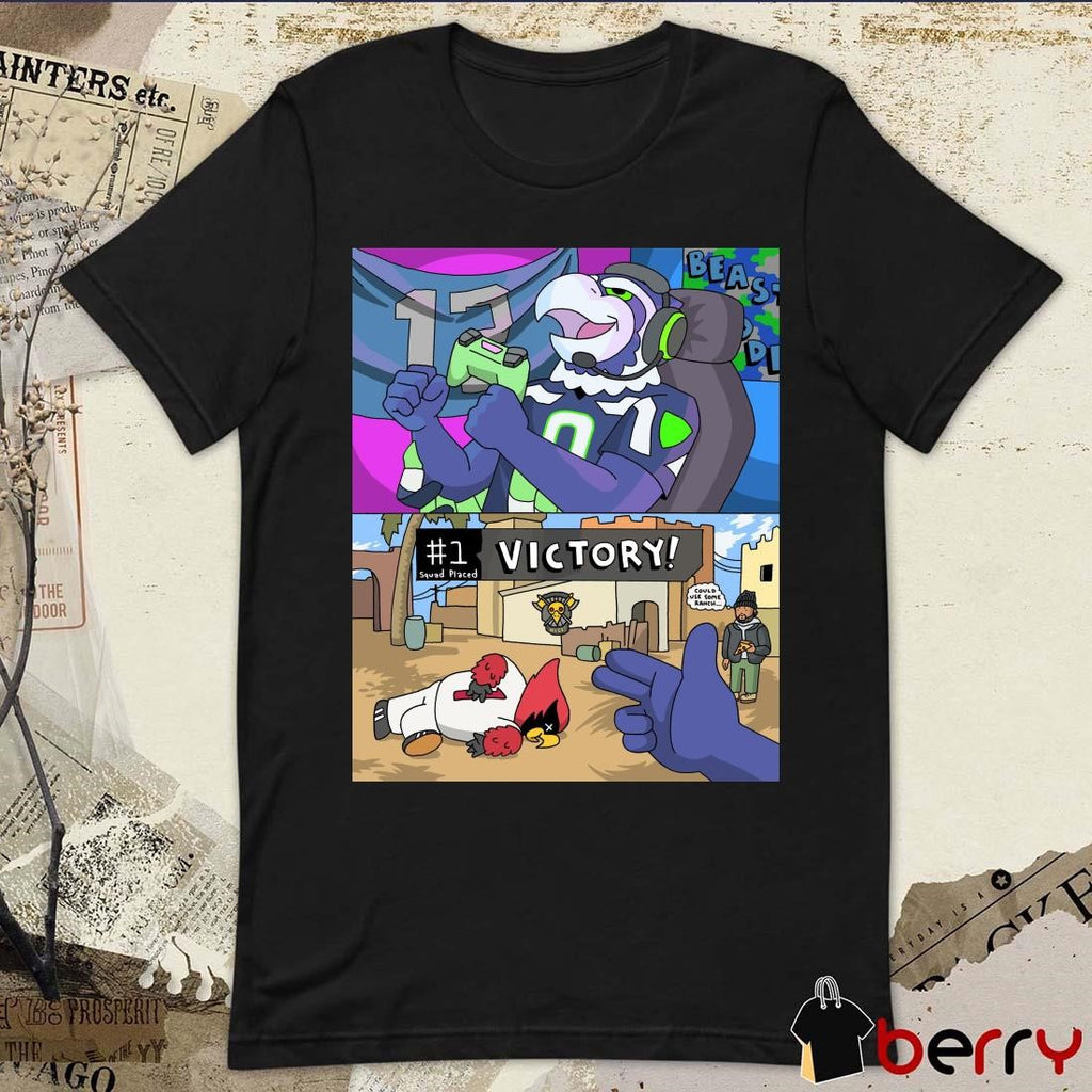 Seattle Seahawks #1 Squad Placed Victory A Double Xp Weekend Poster t-shirt