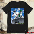 Seattle Seahawks At New York Jets Week 13 Metlife Stadium On The Road Again Poster t-shirt