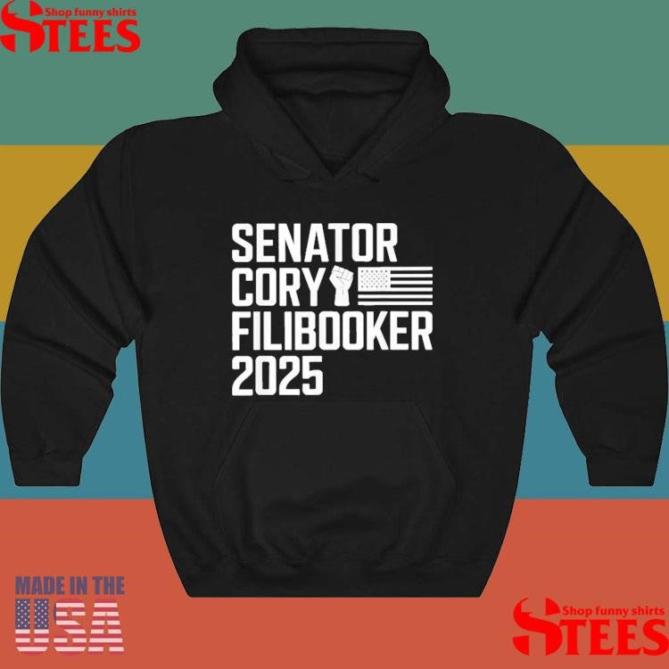 Senator Cory Booker Filibuster Cory Filibooker 2025 Shirts