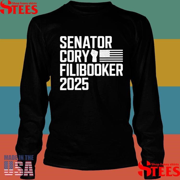 Senator Cory Booker Filibuster Cory Filibooker 2025 Shirts
