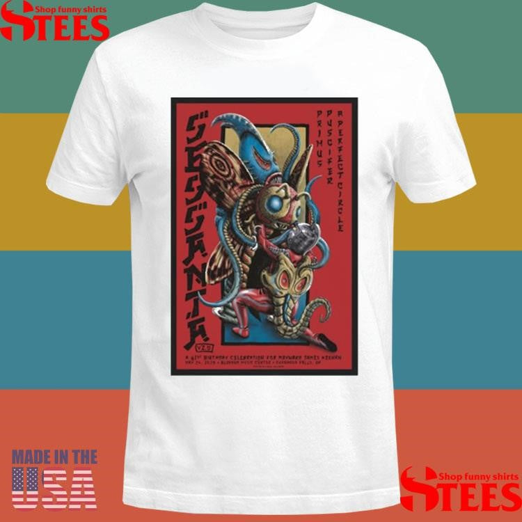 Sessanta Blossom Music Center Cuyahoga Falls, Oh May 25 2025 Tour Shirts