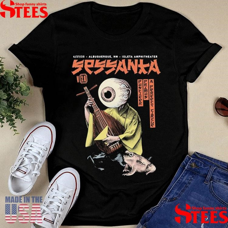 Sessanta Isleta Amphitheater April 27th 2025 Albuquerque, Nm Tour Shirts