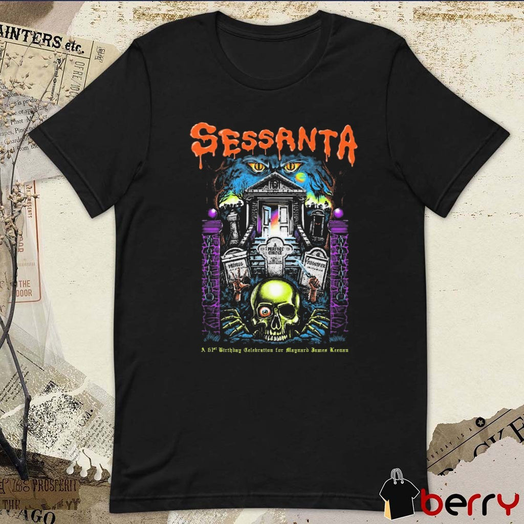 Sessanta Primus A Perfect Circle Puscifer 5 11 2025 Veterans United Home Loans Amphitheater Virginia Beach VA t-shirt
