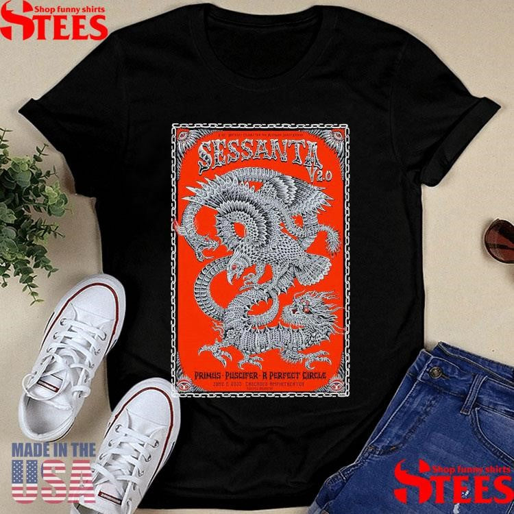 Sessanta Primus Puscifer A Perfect Circle June 6 2025 Ridgefield, Wa T-shirt