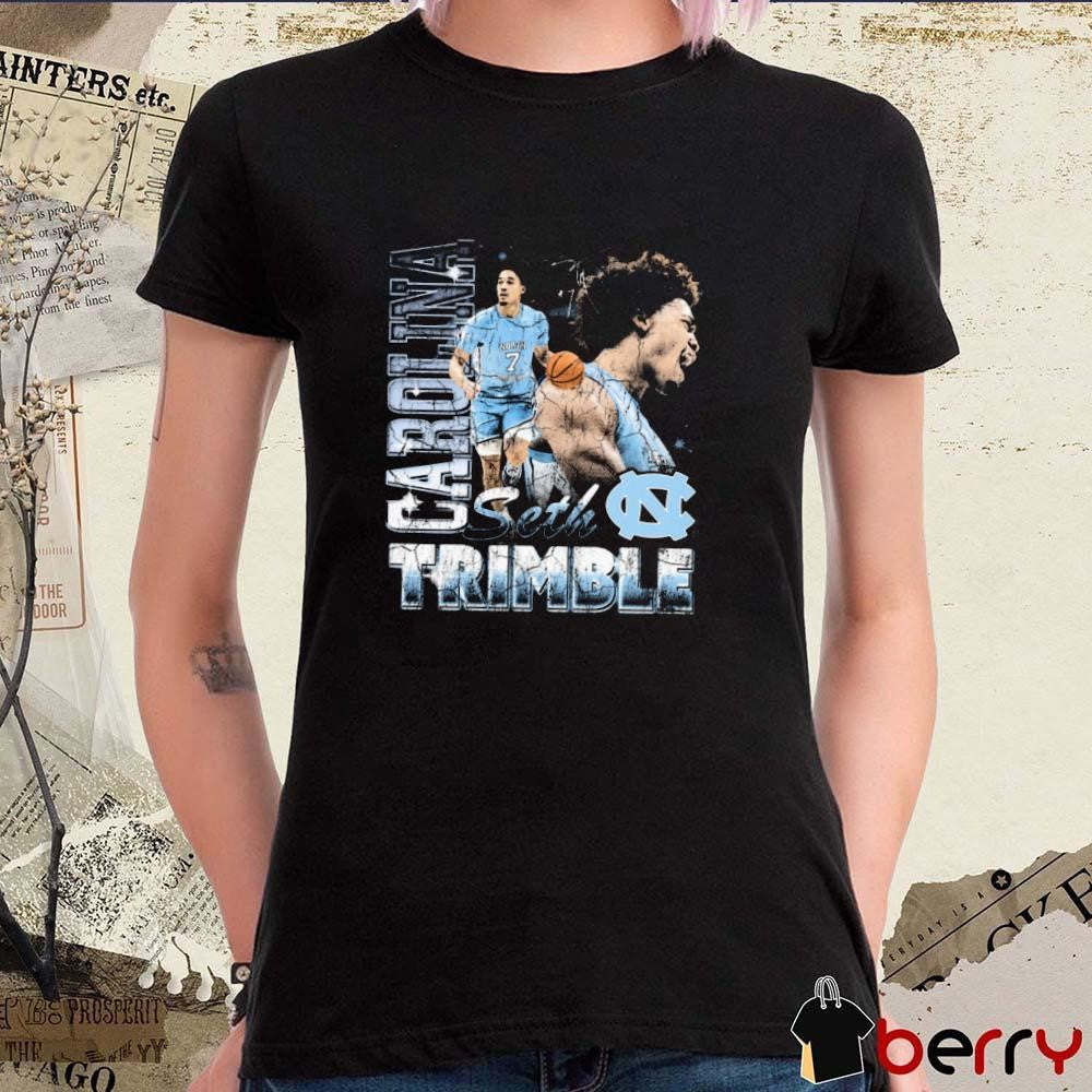 Seth Trimble North Carolina Tar Heels 90s Graphic Signature t-shirt
