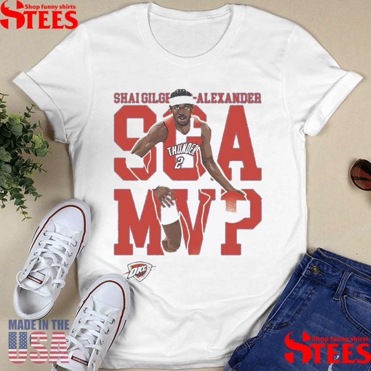Shai Gilgeous Alexander 2025 Nba Mvp Shirts
