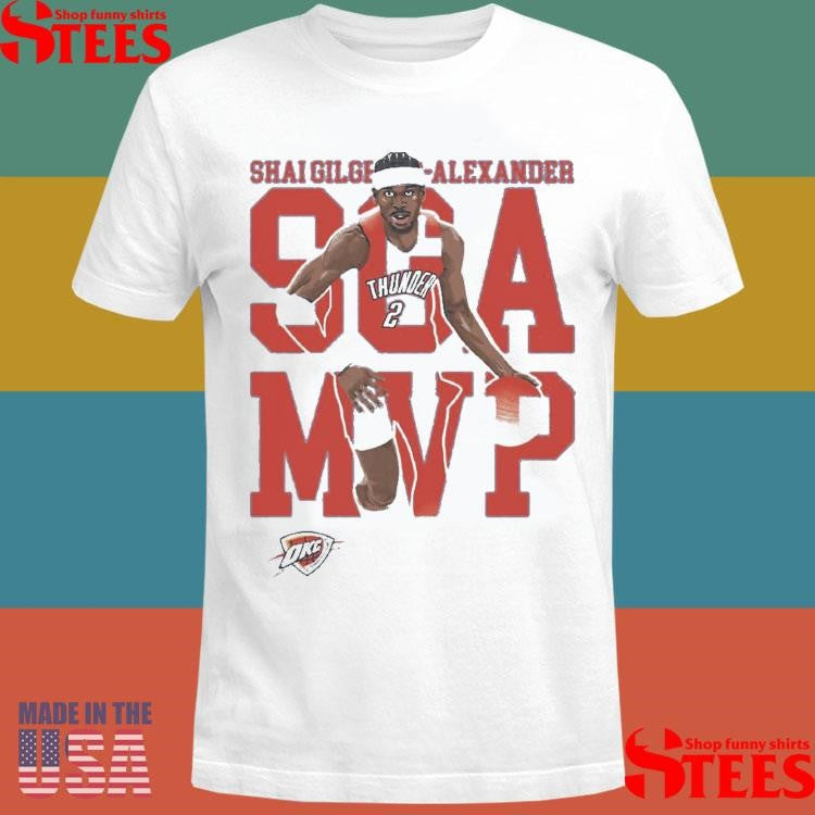 Shai Gilgeous Alexander 2025 Nba Mvp Shirts