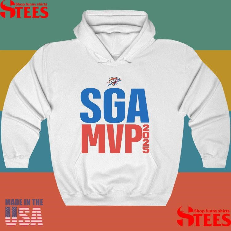 Shai Gilgeous Alexander 2025 Nba Mvp Text Shirts