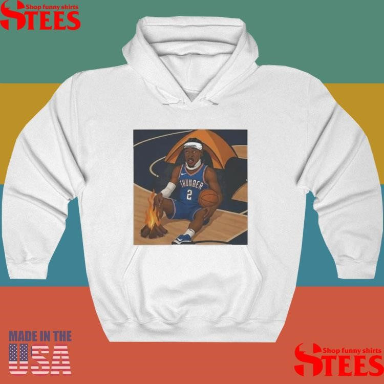 Shai Gilgeous-alexander On Fire Shirts