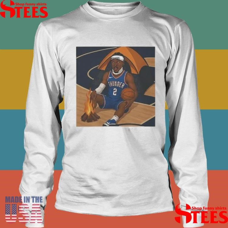 Shai Gilgeous-alexander On Fire Shirts