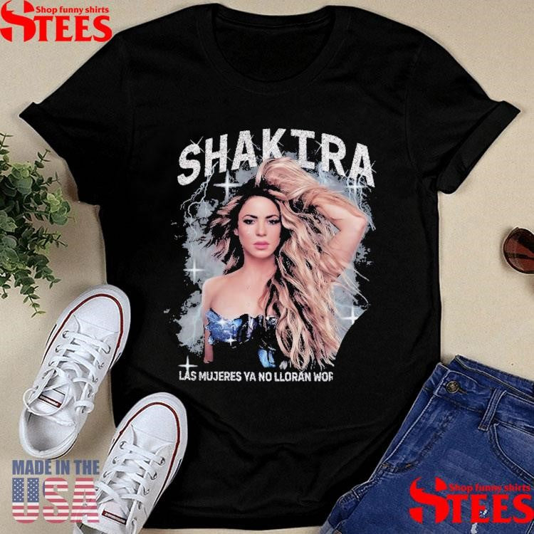 Shakira Las Mujeres Ya No Lloran Concert 2025 Shirts