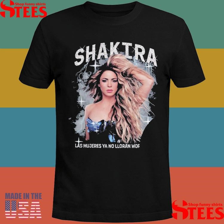 Shakira Las Mujeres Ya No Lloran Concert 2025 Shirts