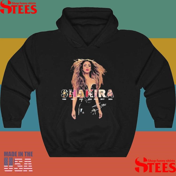 Shakira Las Mujeres Ya No Lloran World Tour Shirts