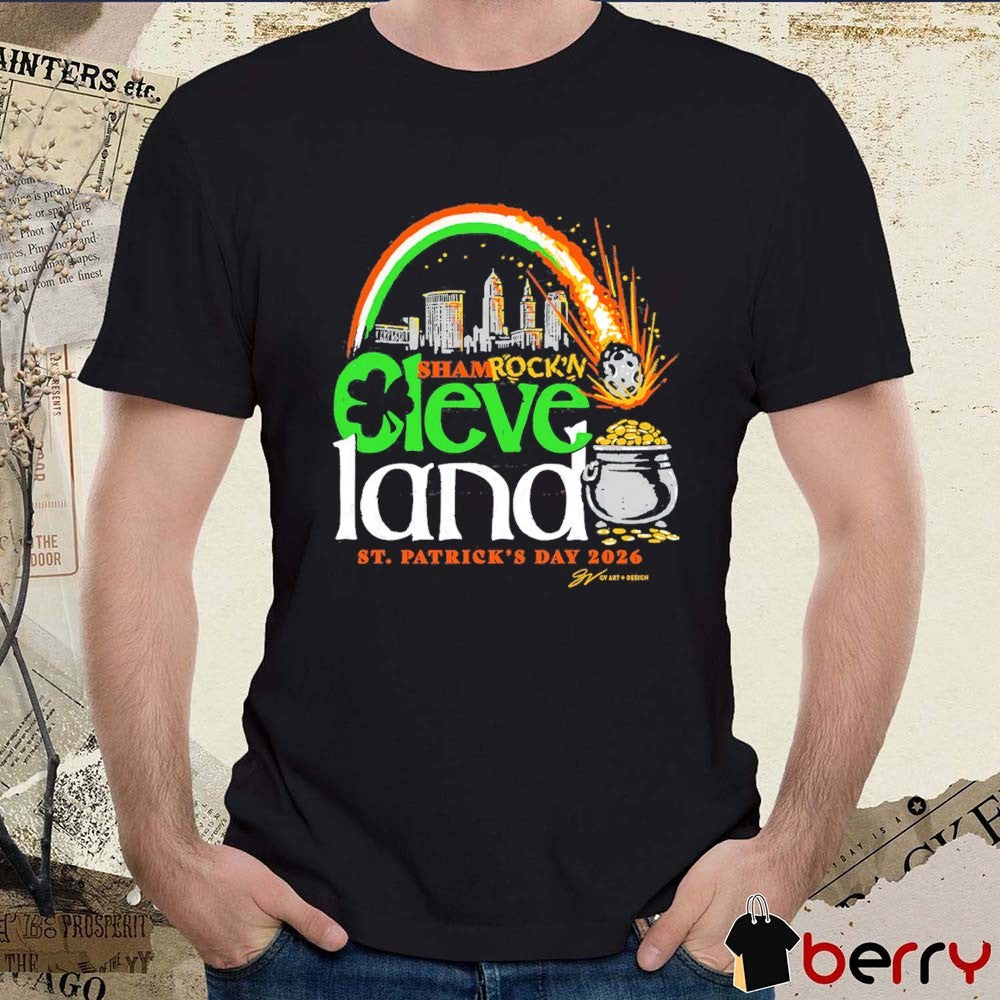 Shamrock’N Cleveland Meteor St Patrick’s Day 2026 t-shirt