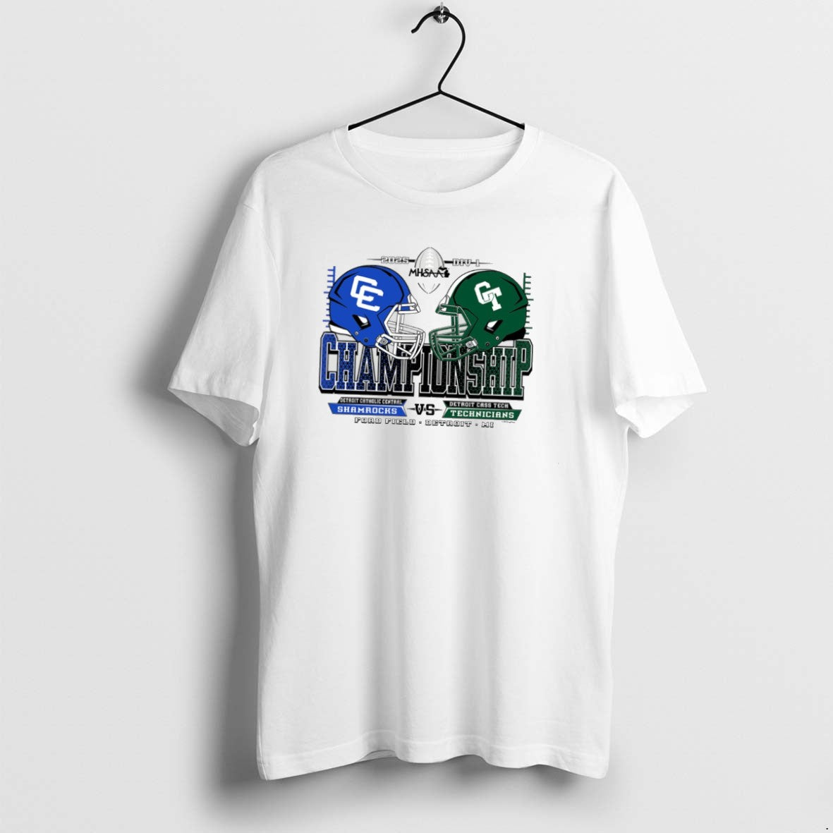 Official Shamrocks Vs Technicians 2025 Mhsaa Football D1 Championship T-Shirts, Hoodie, Sweatshirt | CiraTrend.com