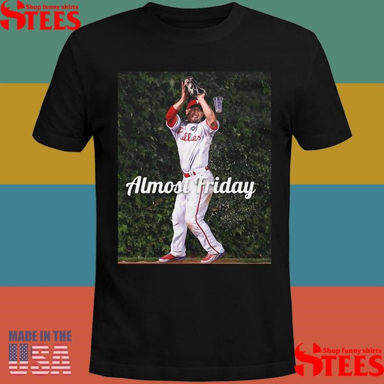 Shane Victorino Philadelphia Phillies Beer Almost Friday T-shirts